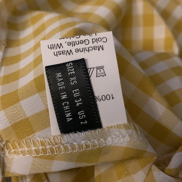 shein plaid tube top - Picture 3 of 3